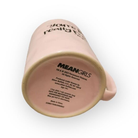Mean Girls Pink Coffee Mug "You're like really pretty" - Regina George HTF & NWT - Picture 6 of 6